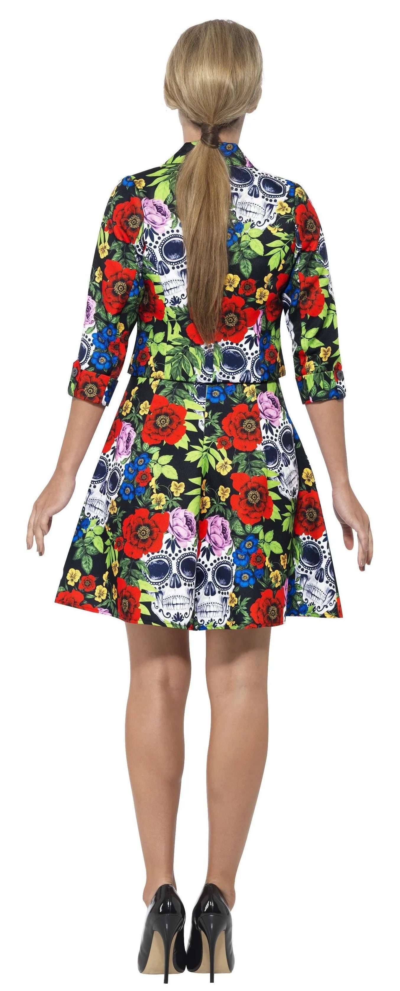 Vestido de Catrina Muerte Mexicana para Mujer Catrina Smiffys